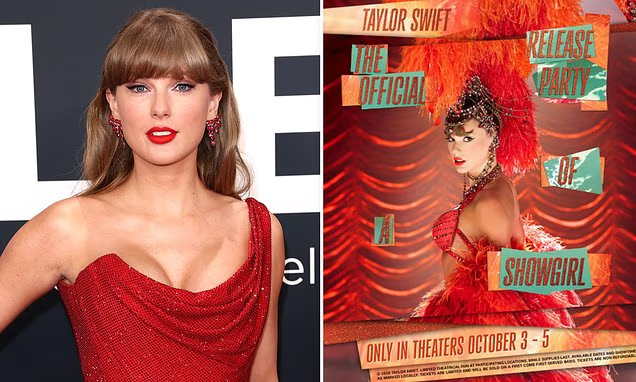 Taylor Swift Siap Gelar ‘The Official Release Party of a Showgirl’, Swifties Harus Siap-Siap!
